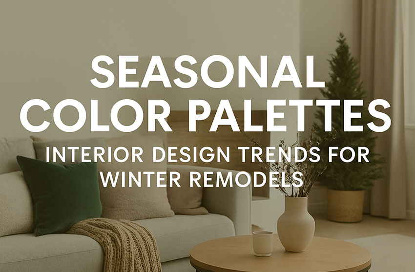 Winter Interior Color Trends for Cozy Michigan Remodels