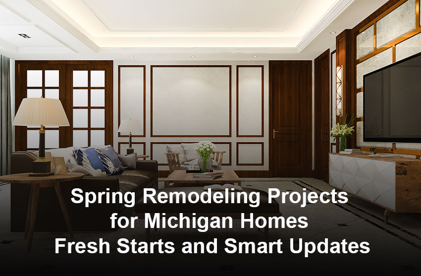 Top Spring Home Remodeling Projects in Rochester MI